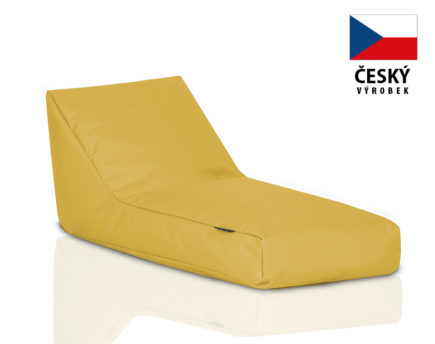 Lehátko CRAZYSHOP Standard, žlutá