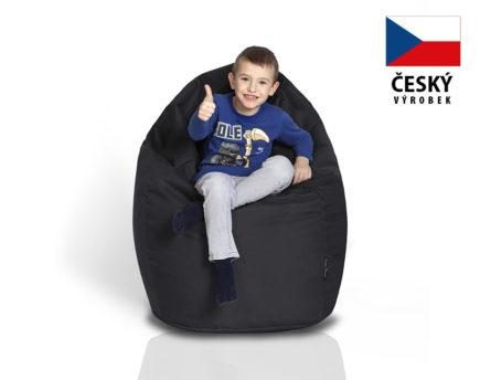 Sedací hruška CRAZYSHOP standard, černá